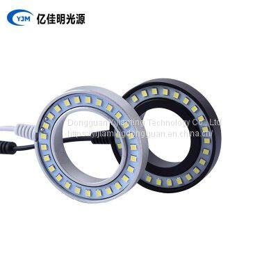 Circular light source with angle automatic detection CCD microscope illumination LED lamp