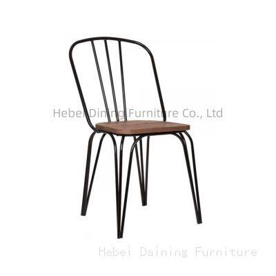 Metal Chair Bar Stools with High Backrest DC-M17