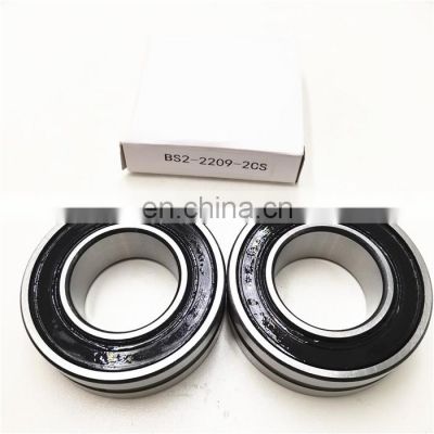 Hot sales BS2-2209-2RS/VT143 bearing Spherical roller bearing BS2-2209-2CS size 45*85*28mm