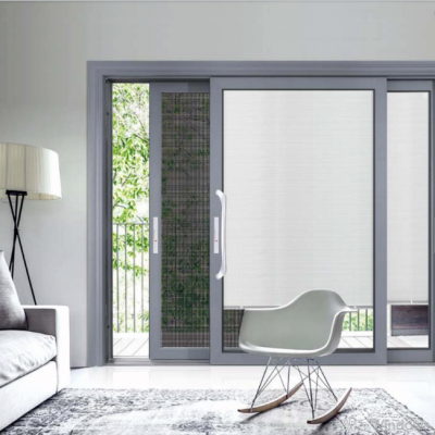 85 thermal break sliding doors