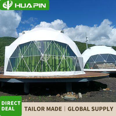 Hot Sale Geodesic Dome Tent Transparent Igloo Tent Glamping Dome Tent for Resort photo-3