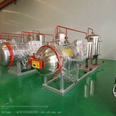 supply harmless treatment equipment for waste and offal in breeding farms and slaughterhouses. dejun moist heat sterilizer.