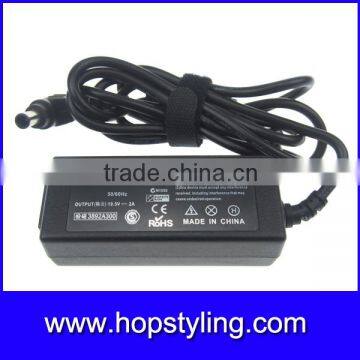 china exporter 39w ac adapter for laptop for sony output 19.5v 2a DC 6.5*4.4MM