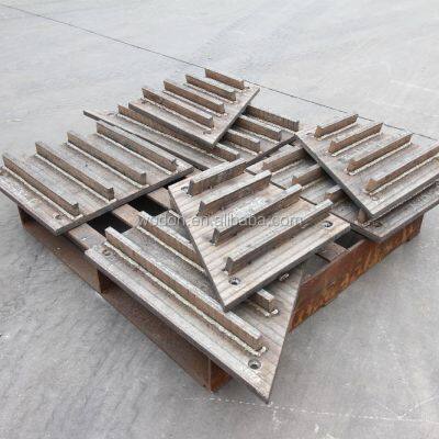 Cast Steel Hardfacing Wear Plate Resistant Lining for Grab Bucket Inside Install photo-3