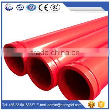 Made in China PM 5''* 5mm concrete pump delivery pipe for transporting concrete