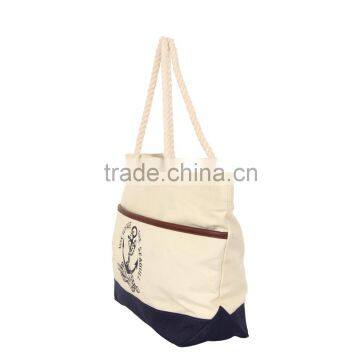 Lady Canvas Handbag Big Capacity Shopping Bag2016 Tote Bag photo-2