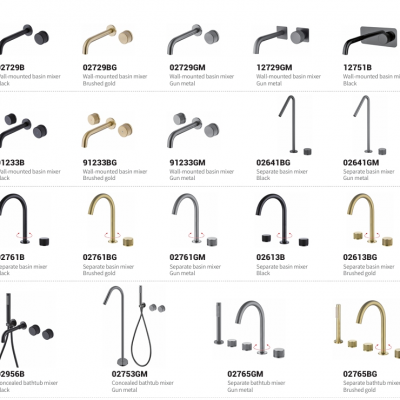 Diverse Materials Strong Adaptability Enhance Aesthetics and Significant Protection Suite Mixer Series photo-3