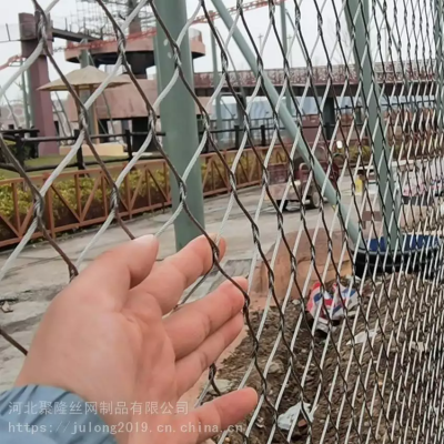 Approvisionnement direct de l'usine - Cable en acier inoxydable chinois pour filets de zoo, maillages pour volières et maillages de zoo
