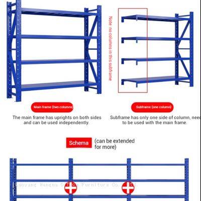 Rack de aço resistente modular para peças e ferramentas em ambientes industriais para armazenamento eficiente de garagem photo-4