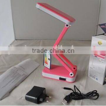 CE & RoHS certificated Europe and UAS standard plug 2.5W led reading light