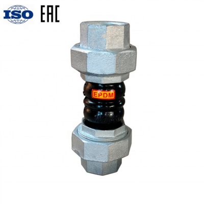 2in DN50 PN16 Rubber Connector Joint Female Threaded EPDM Flexible Rubber Joint photo-2