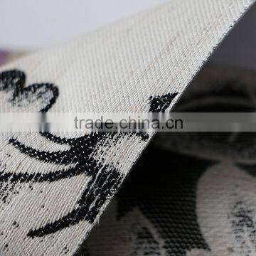 2016 china supplier good quality flower polyester taffeta fabric