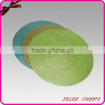 Water-proof Paper Straw Placemat,kitchen Mats, Table Mat Quality Choice