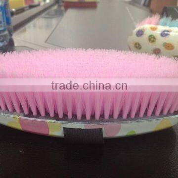 Lovely Pink Wooden Horse Brush photo-2