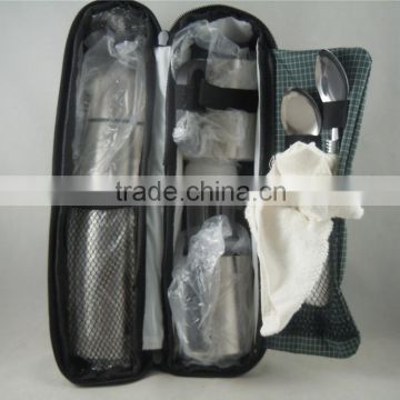 China Made Portable Hot Sale High Quality Cup Set with Thermos and Cups