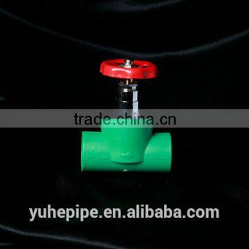 YUHE High quality export ppr pipe fittings stop valves