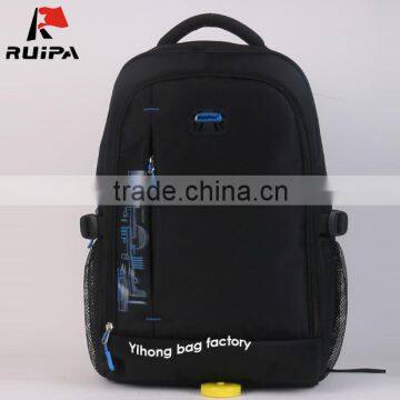 18 inch Polyester waterproof laptop backpack bag manufacturers Guangzhou China 2016