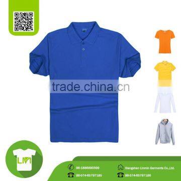 Short Sleeve Lapel Man t Shirt Polo, Cheapest Price t Shirt Printing in China photo-6