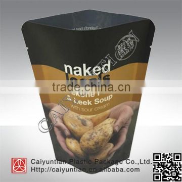 Custom potato soup stand up plastic bag 500g