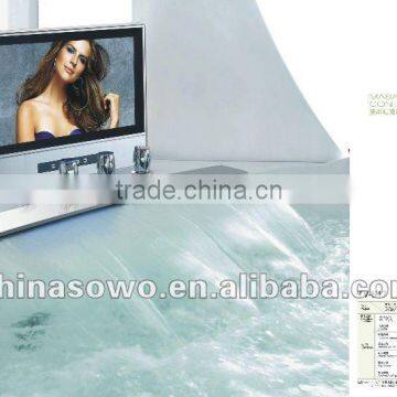 the modern silvery spa TV-S17
