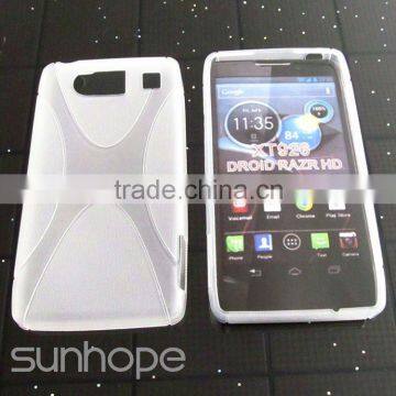 S-line TPU case for moto XT926 DROID RAZR HD                        
                                                Quality Choice