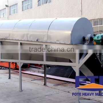 Skid mounted trommel screen/rotary gravel drum screen