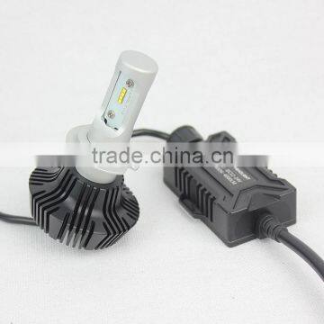 All in One Led Car Headlight Bulb DC12-24v 360degree H7 Led Headlight Kit for All Cars photo-4