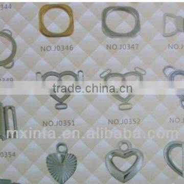 Female underwear metal accessory ring buckles