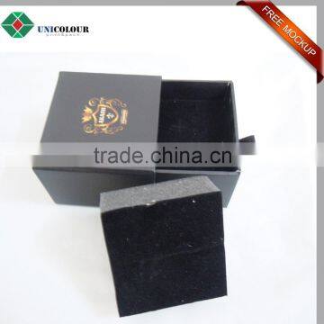 Customn Logo Gold Stamp Jewelry Box Manufacturers China photo-3