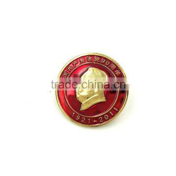 Fashion Badge, Alloy Badge Chairman Mao, PT1388