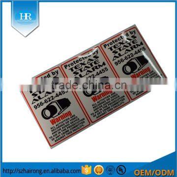 High Quality Glossy Lamaniation Silk Screen Printing Covering Film Battery Stickers/Custom Battery Labels Stickers photo-4