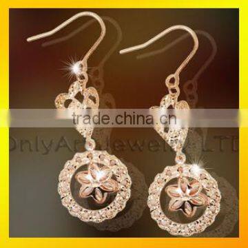 Last Cute Girls Fashion Jewelry Earrings Sterling Silver 925 Stud Earrings photo-3