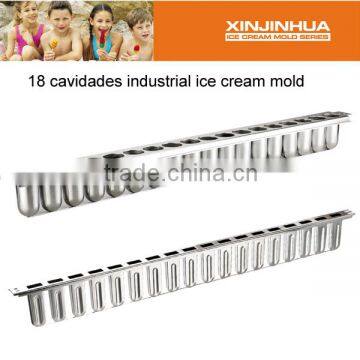 Industrial Stainless Steel Ice Lollies Mold Freezer Popsicle Mould