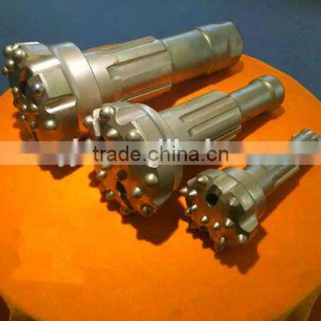 165mm DTH hammer drill bit,Hard rock drill bits,steel alloy drill bit,mining bits