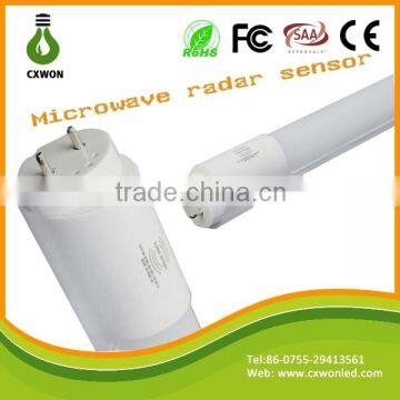 Parking Lot T8 integrated microwave Sensor LED Tube 1200mm 18w