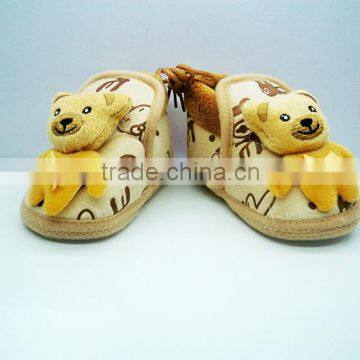 Babyfans Cotton Fabric With Cartoon Design Soft Baby Shoes photo-2