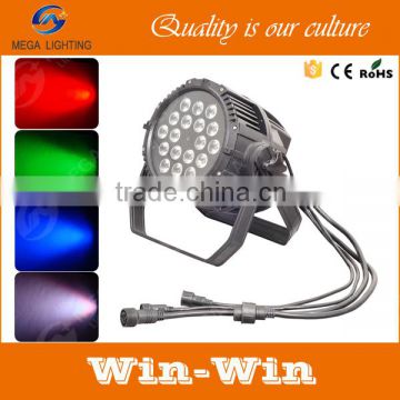 18x10w RGBW led stage par light IP65