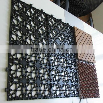 interlocking anti-slip plastic pattern mat