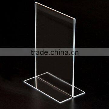 Clear Acrylic Sign Holder, Acrylic Menu Table Holder Stand Wholesale