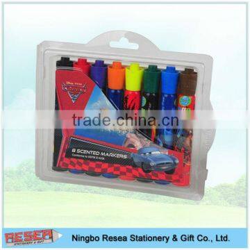 2015 new design 8pcs water color pen set