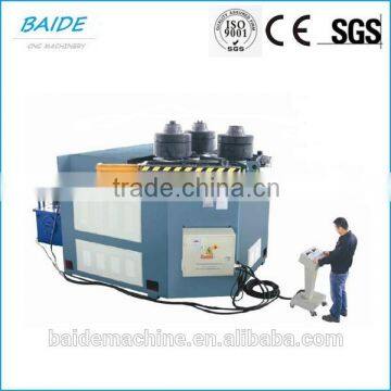 Horizontal profile bending machine for channel steel and tube rolling