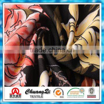Fashion 3d Designs DTY Polyester Spandex Digital Printed Knit Fabric Textiles photo-4