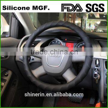 Flexible designer glitter steering wheel cover for bus for truck for car