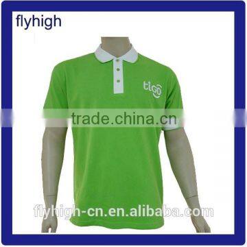 Men's Custom Embroidery Polo Shirt With Different Color in Collar photo-2