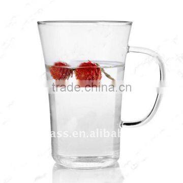 milk glass cup double wall glass milk cup