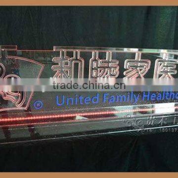 GH-IS059 Acrylic Outdoor Crystal Led Light Stand, Flat Base Stand photo-4