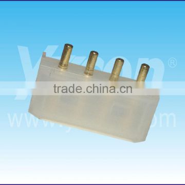 4pin straight single row wafer connector