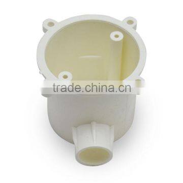 YiMing Shallow Insulative Pvc Junction Box With One Hole