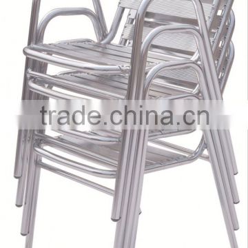 Aluminum garden stacking tiffany chair