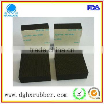 heat resistant anti-skidding /rubber feet/rubber pad for running machine/Aerospace and aviation instrument